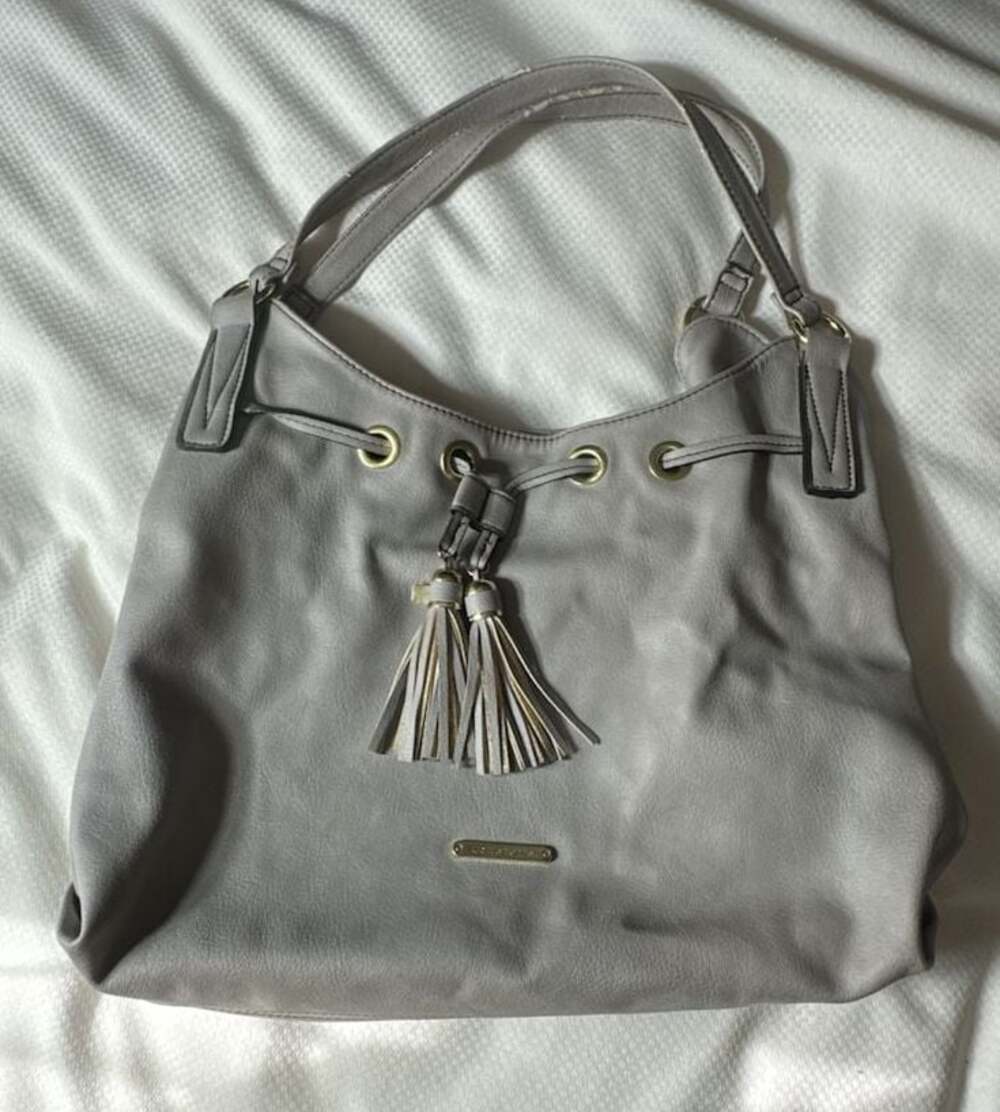 Liz Claiborne Beige Hobo Handbag